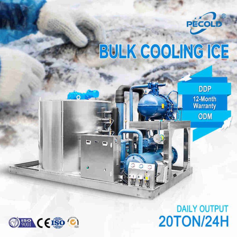 seawater flake ice machine
