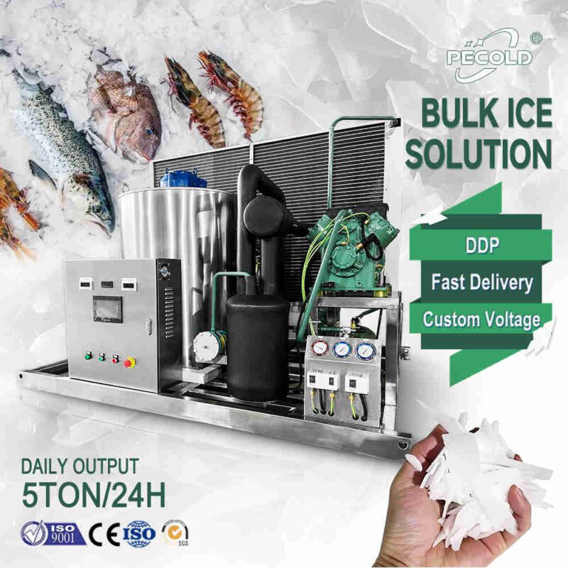 5 ton flake ice machine