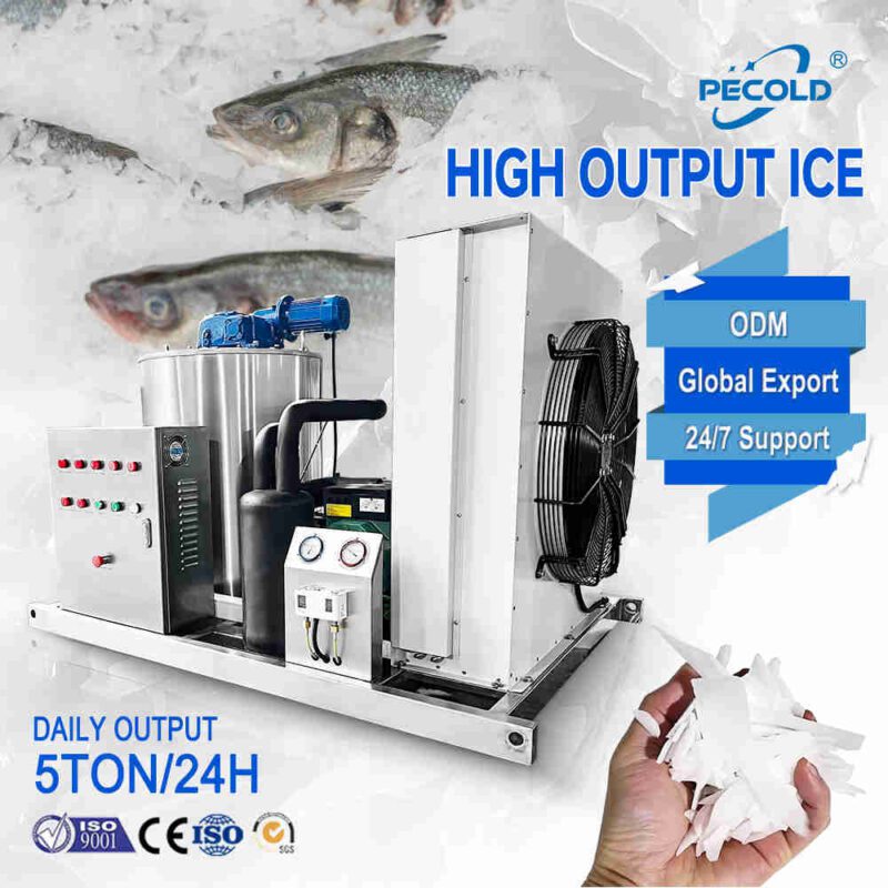 ice flakes making machine