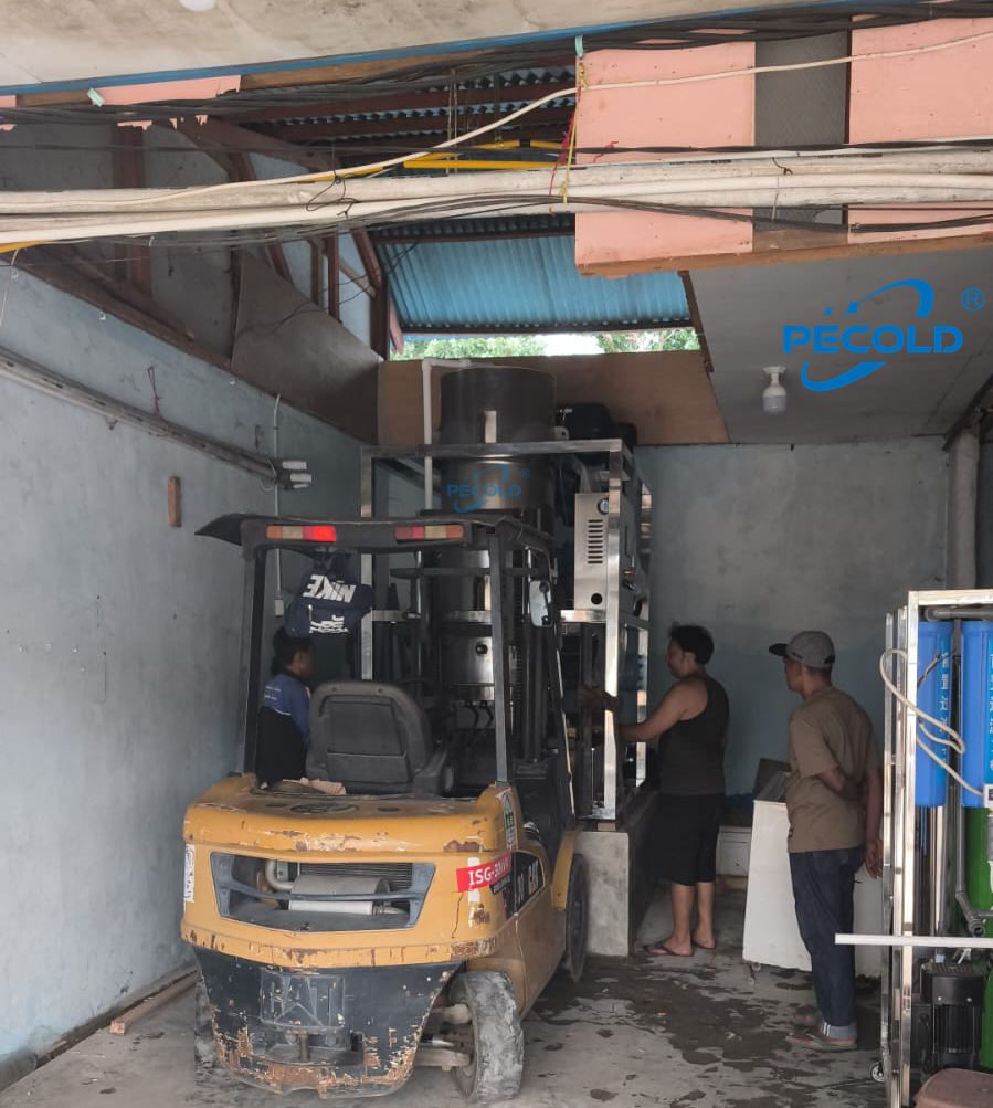 5-Ton Tube Ice Machines for Indonesia